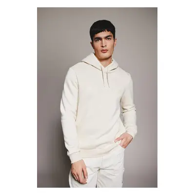 DEFACTO Regular Fit Hooded Basic Sweatshirt