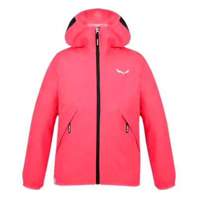 Children's jacket Salewa Aqua PTX Calypso Coral