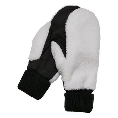 Basic Sherpa gloves black/white