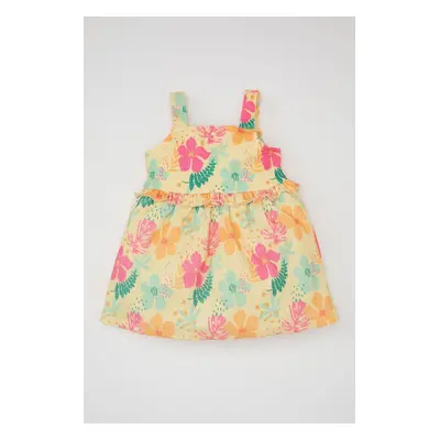 DEFACTO Baby Girl Floral Sleeveless Dress