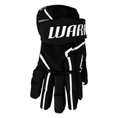 Warrior Covert QR5 black/white Ice Hockey Gloves, Junior