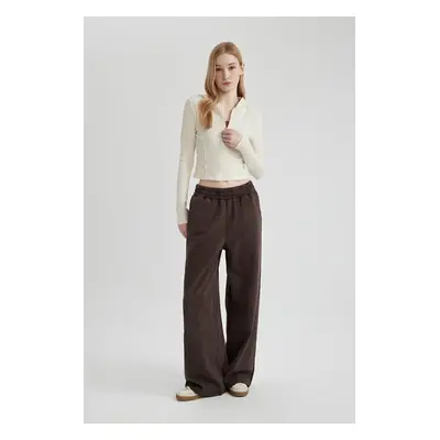 DEFACTO Cool Wide Leg Trousers