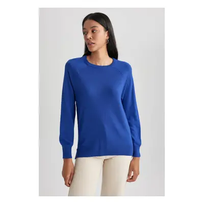 DEFACTO Relax Fit Crew Neck Basic Sweater