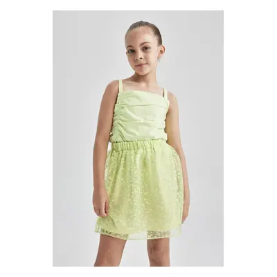 DEFACTO Girl's Stretch Waisted Tulle Skirt Y9153a622hs