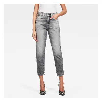 G-STAR Jeans - Janeh Ultra High Mom Ankle Wmn Grey