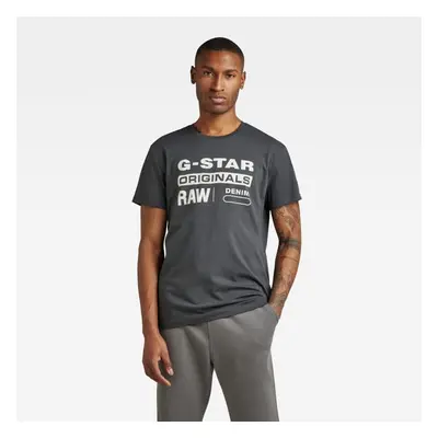 G-STAR T-shirt - Originals label r t grey