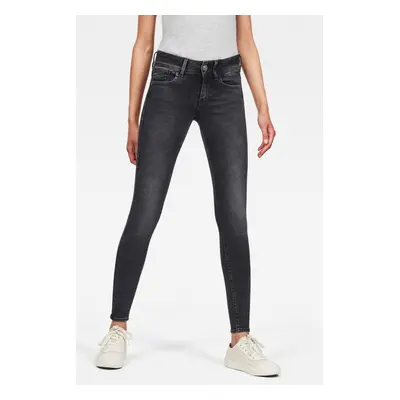 Jeans - G-STAR Lynn Mid Super Skinny Wmn Dark Grey