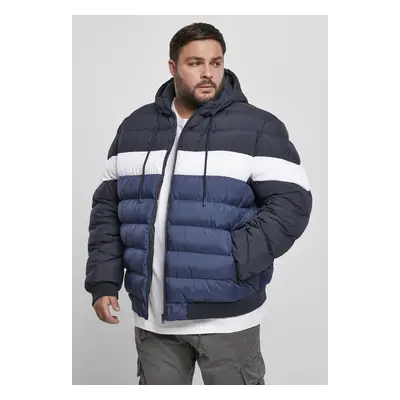 Colorblock Bubble Jacket Midnight/Navy Blue