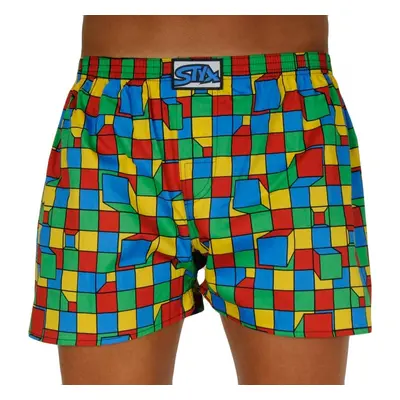 Men's shorts Styx art classic rubber oversize cubes (E959)