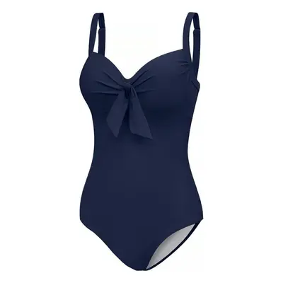 AQUA SPEED Woman's Swimming Suit Elena Navy Blue