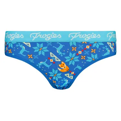 Women's panties Winter classic Christmas - Frogies