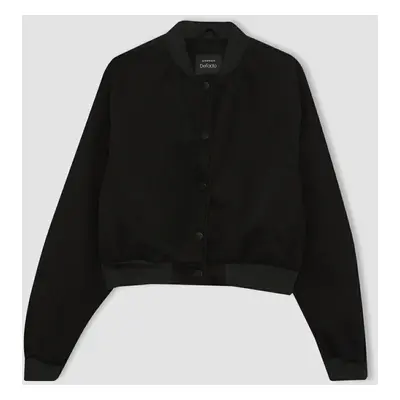 DEFACTO Bomber Crew Neck Stitch Jacket C0190ax23au