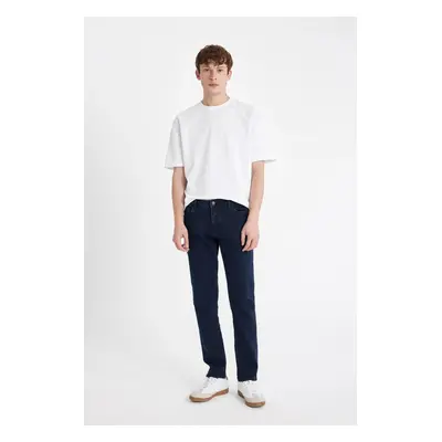 DEFACTO Pedro Slim Fit Slim Fit Normal Waist Narrow Leg Jean Trousers