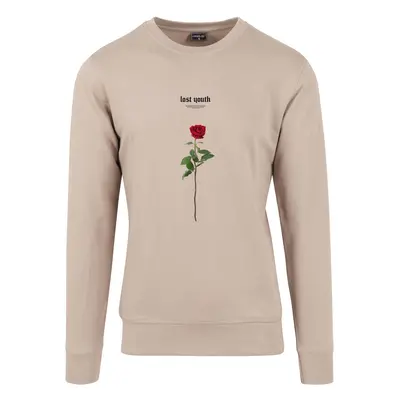 Lost Youth Rose Crewneck darksand