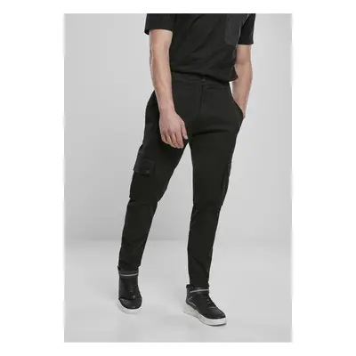 Tapered Cargo Pants Black