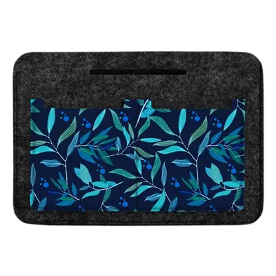 Bertoni Unisex's Felt Bag Organiser Oleander Navy Blue