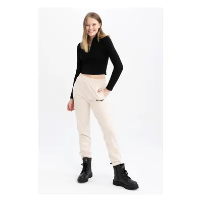 DEFACTO Coool Basic Elastic Waist Leg Pocket Jogger Sweatpants