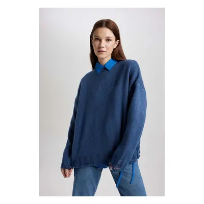 DEFACTO Regular Fit Sweater Tunic