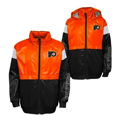 Outerstuff GOAL LINE STANCE FZ WINDBREAKE PHILADELPHIA FLYERS Children's Jacket