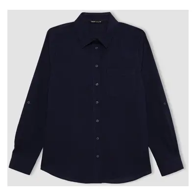 DEFACTO Regular Fit Long Sleeve Shirt