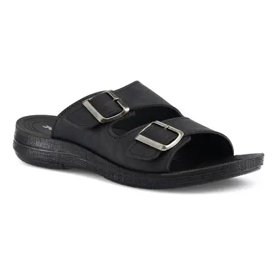 Polaris 400502.m1Fx Black Man Slipper