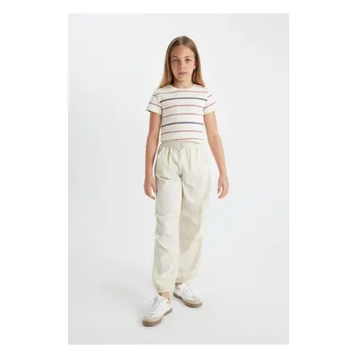 DEFACTO Girl's Parachute Jogger Trousers