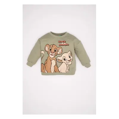 DEFACTO Baby Boy Disney Lion King Crew Neck Sweatshirt