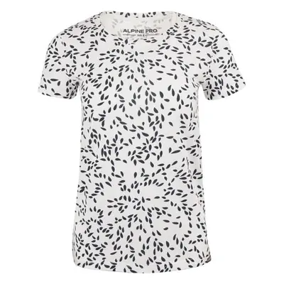 Women's T-shirt ALPINE PRO ONBERA white