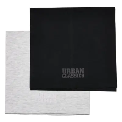 Logo Tube Scarf 2-Pack Black/Light Grey