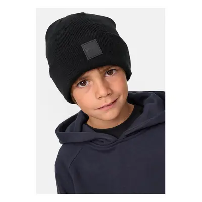 Logopatch Beanie Kids 2-Pack Black/Royal Blue