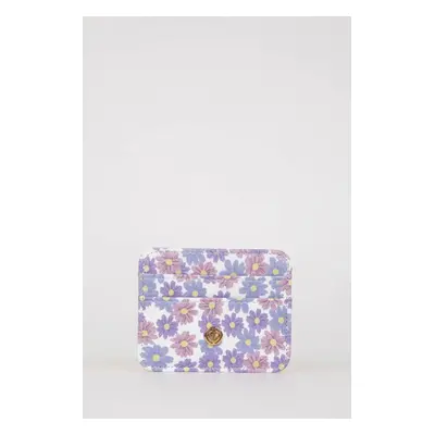 DEFACTO Women's Floral Card Holder