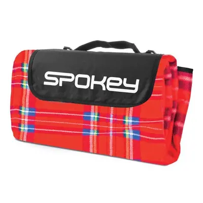 Spokey PICNIC TARTAN Picnic blanket 150x180 cm red cart