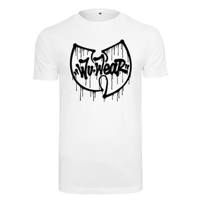 Wu Wear Dripping Logo Tee White