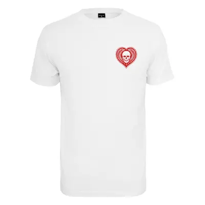 Skull Heart Tee White