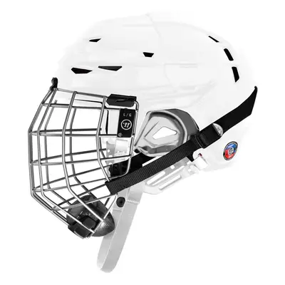 Warrior Covert CF Senior white Hockey Helmet Combo, Senior