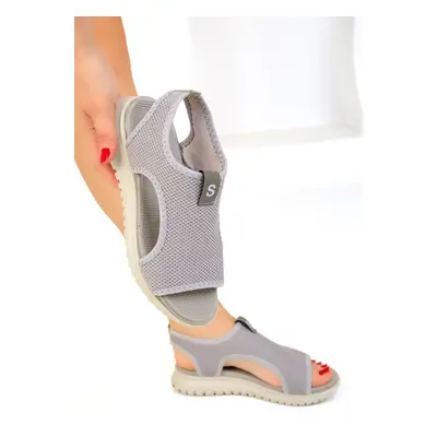 Soho Grey-Grey Women's Sandals