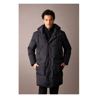 DEFACTO Water Repellent Hooded Lined Puffer Jacket Parka