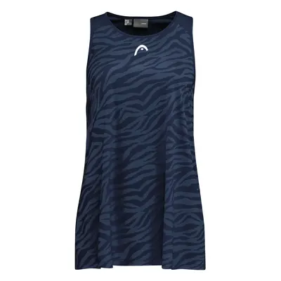 Dívčí tílko Head Vision Agility Tank Top Girls Dark Blue cm