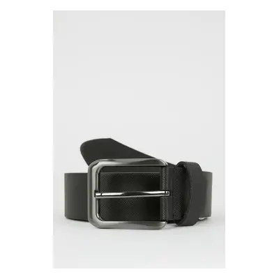 DEFACTO Men's Faux Leather Jean Belt