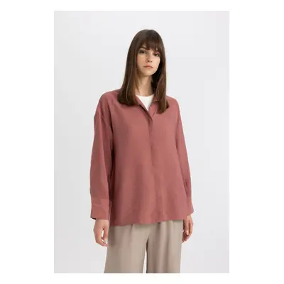 DEFACTO Relax Fit Long Sleeve Shirt Tunic