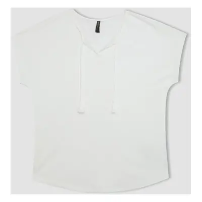 DEFACTO Crew Neck Short Sleeve T-Shirt