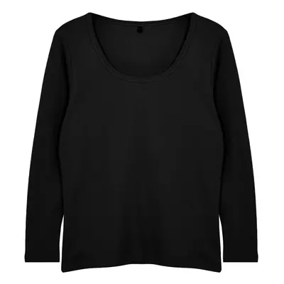 Trendyol Curve Black Camisole Knitted Plus Size Blouse