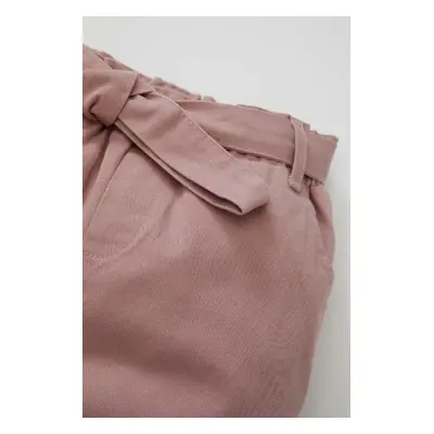 DEFACTO Baby Girl Elastic Banded Gabardine Pants