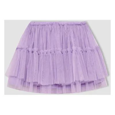 DEFACTO Girl&#39;s Elastic Waisted Tutu Skirt