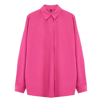 Trendyol Fuchsia Woven Shirt