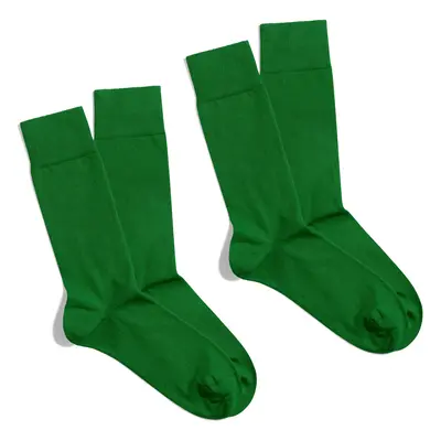 Banana Socks Unisex's 2Pack Socks Essentials Emerald Fields