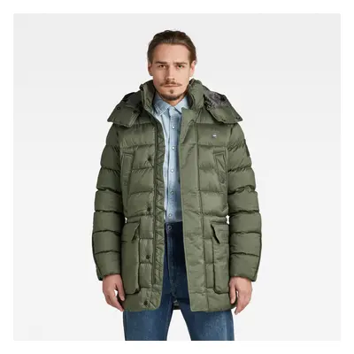 G-STAR Jacket - G-Whistler Pdd Hdd Parka Green