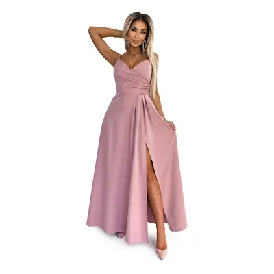 Elegant maxi long dress with straps Numoco