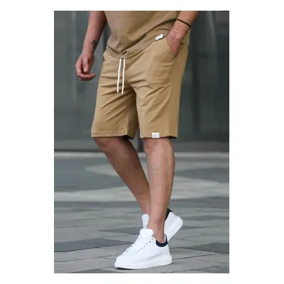 Madmext Cappuccino Basic Men's Shorts