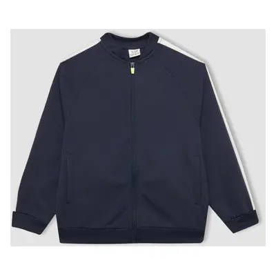 DEFACTO Boys College Collar Bomber Cardigan